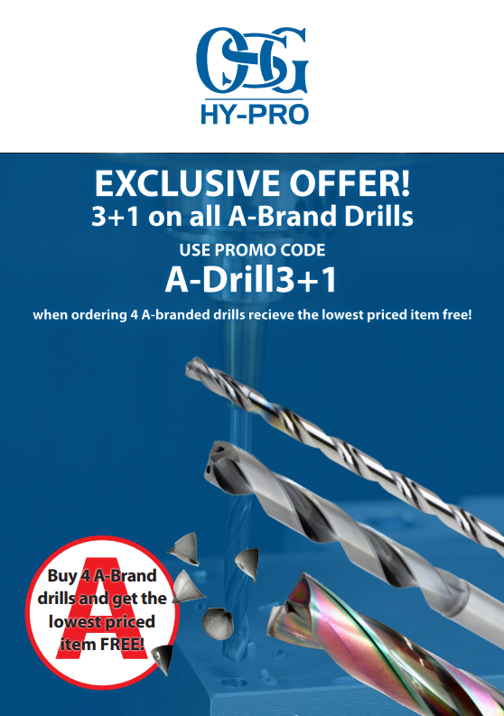 A-Drill 3+1 Promotion